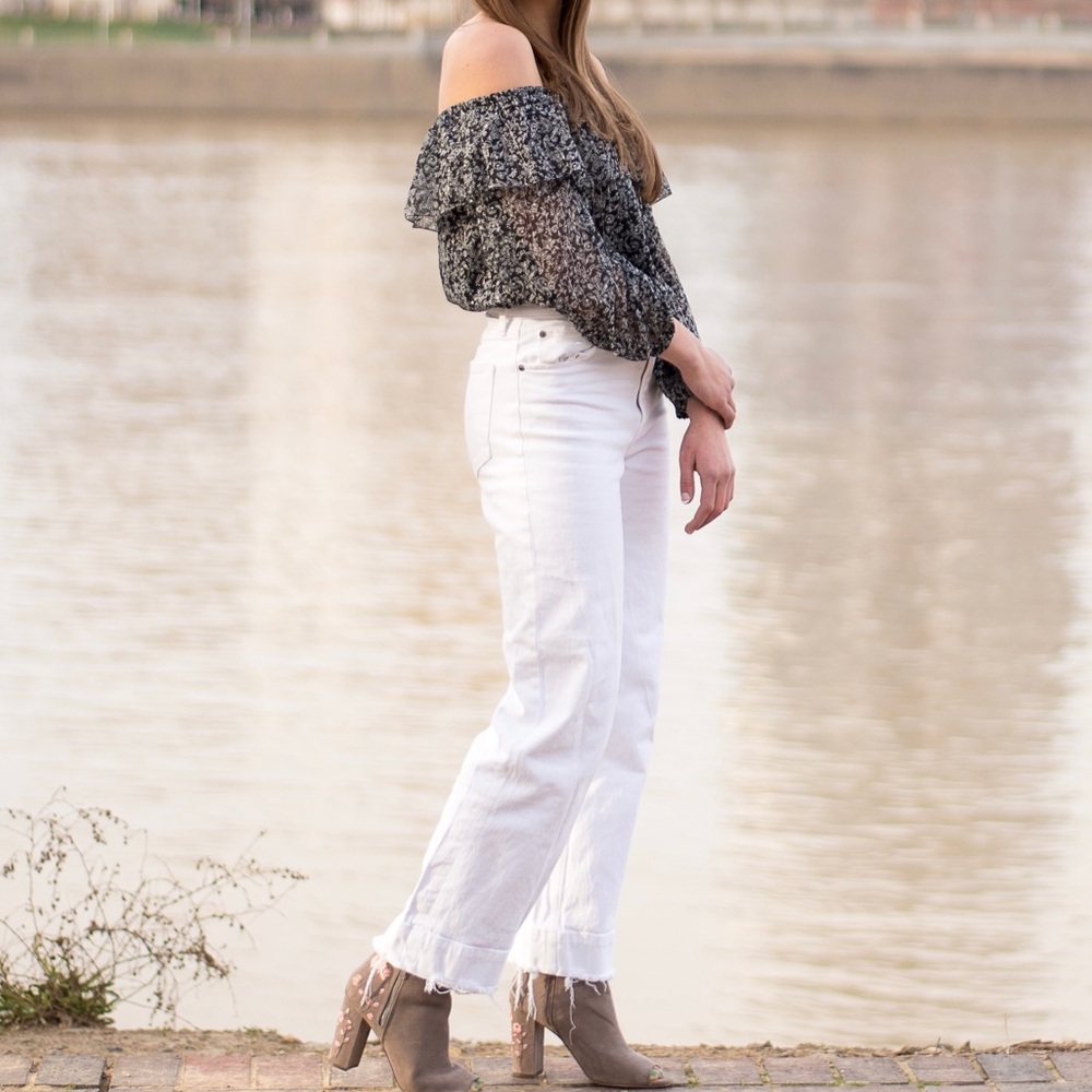 Abercrombie Off-The-Shoulder Top